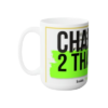 CI2TG | THE CREATIVE ART FASHION LOVER PAINT DESIGN THEME STYLE MUG - 15oz (WHITE CERAMIC FINISH) | CHARGEIT2THAGAME | ELITE ST. – SEASON 1 COLLECTION | The Perfect Gift for a Creative or Artist - Image 2