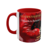 KO | MEN’S BOXER BOXING GLOVES SPORTS CLUB THEME STYLE ACCENT MUG – 11oz (RED FINISH) | CHARGEIT2THAGAME | ELITE ST. – SEASON 1 COLLECTION | The Perfect Gift for Boxers, Boxing Fans & Fighters - Image 2