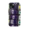 BEN | RETRO PURPLE POP $100 BILL THEME STYLE IPHONE 7, 8, X, 11, 12, 13, 14, 15 CASE | CHARGEIT2THAGAME | ELITE ST. – SEASON 1 COLLECTION | The Perfect Gift for Trendsetters & Money Enthusiasts - Image 86