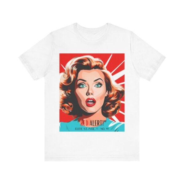 RED ALERT! | THE REDHEAD CLASSIC RETRO THEME STYLE T-SHIRT | CHARGEIT2THAGAME | ELITE ST. - SEASON 1 COLLECTION | The Perfect Gift for Him or Her