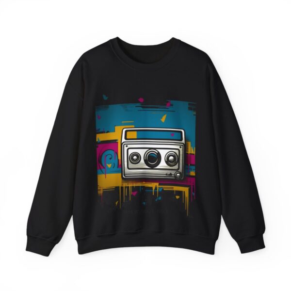 BRING BACK THE RADIO | THE MUSIC HIP-HOP LOVER THEME STYLE CREWNECK SWEATER | CHARGEIT2THAGAME | ELITE ST. - SEASON 1 COLLECTION | The Perfect Gift for Hip-Hop and Rap Fans