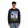 SLICE OF LIFE I GOLF THEME STYLE CREWNECK SWEATER I CHARGEIT2THAGAME I ELITE ST. - SEASON 1 COLLECTION I The Perfect Gift for Golf Fans and Golfers - Image 5