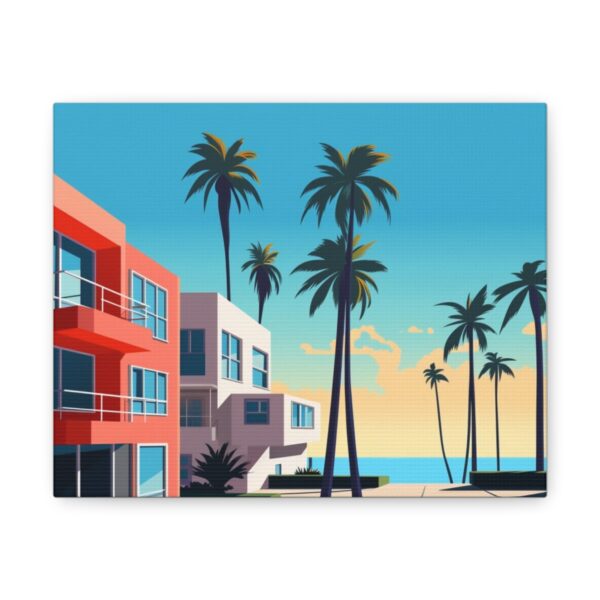 WAVES I SUNNY CALIFORNIA BEACH VACATION THEME STYLE CANVAS GALLERY WRAPS (10″ x 8″ / 24″ x 16″) I CHARGEIT2THAGAME I ELITE ST. – SEASON 1 COLLECTION I The Perfect Gift for California Beach Lovers