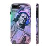 MONEY CALL | RETRO PURPLE POP $100 BILL THEME STYLE IPHONE 7, 8, X, 11, 12, 13, 14, 15 CASE | CHARGEIT2THAGAME | ELITE ST. – SEASON 1 COLLECTION | The Perfect Gift for Trendsetters & Money Enthusiasts - Image 2