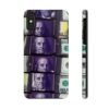 BEN | RETRO PURPLE POP $100 BILL THEME STYLE IPHONE 7, 8, X, 11, 12, 13, 14, 15 CASE | CHARGEIT2THAGAME | ELITE ST. – SEASON 1 COLLECTION | The Perfect Gift for Trendsetters & Money Enthusiasts - Image 3