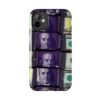 BEN | RETRO PURPLE POP $100 BILL THEME STYLE IPHONE 7, 8, X, 11, 12, 13, 14, 15 CASE | CHARGEIT2THAGAME | ELITE ST. – SEASON 1 COLLECTION | The Perfect Gift for Trendsetters & Money Enthusiasts - Image 13