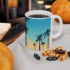 WAVES I SUNNY CALIFORNIA BEACH VACATION THEME STYLE MUG - 11oz (WHITE CERAMIC FINISH) | CHARGEIT2THAGAME | ELITE ST. – SEASON 1 COLLECTION | The Perfect Gift for California Beach Lovers - Image 7