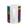 BRING BACK THE RADIO | THE MUSIC HIP-HOP LOVER THEME STYLE MUG - 11oz (WHITE CERAMIC FINISH) | CHARGEIT2THAGAME | ELITE ST. – SEASON 1 COLLECTION | The Perfect Gift for Hip-Hop and Rap Fans - Image 2