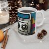 BRING BACK THE RADIO | THE MUSIC HIP-HOP LOVER THEME STYLE MUG - 11oz (WHITE CERAMIC FINISH) | CHARGEIT2THAGAME | ELITE ST. – SEASON 1 COLLECTION | The Perfect Gift for Hip-Hop and Rap Fans - Image 5