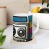 BRING BACK THE RADIO | THE MUSIC HIP-HOP LOVER THEME STYLE MUG - 11oz (WHITE CERAMIC FINISH) | CHARGEIT2THAGAME | ELITE ST. – SEASON 1 COLLECTION | The Perfect Gift for Hip-Hop and Rap Fans - Image 8