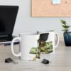 HEAR NO EVIL I MONEY TRAVEL STYLE COFFEE  MUG - 11oz (WHITE CERAMIC FINISH) I CHARGEIT2THAGAME I ELITE ST. - SEASON 1 COLLECTION I The Perfect Gift for Entrepreneurs and Hustlers - Image 6