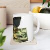 HEAR NO EVIL I MONEY TRAVEL STYLE COFFEE  MUG - 11oz (WHITE CERAMIC FINISH) I CHARGEIT2THAGAME I ELITE ST. - SEASON 1 COLLECTION I The Perfect Gift for Entrepreneurs and Hustlers - Image 8