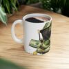 HEAR NO EVIL I MONEY TRAVEL STYLE COFFEE  MUG - 11oz (WHITE CERAMIC FINISH) I CHARGEIT2THAGAME I ELITE ST. - SEASON 1 COLLECTION I The Perfect Gift for Entrepreneurs and Hustlers - Image 9