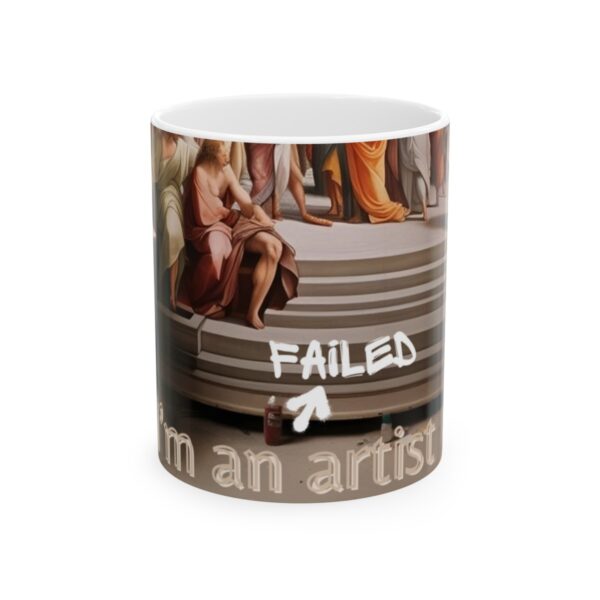 *I'M AN ARTIST I ARTIST THEME STYLE MUG - 11oz (WHITE CERAMIC FINISH) | CHARGEIT2THAGAME | ELITE ST. - SEASON 1 COLLECTION | The Perfect Gift for Artists