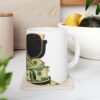 SEE NO EVIL I MONEY TRAVEL STYLE COFFEE  MUG - 11oz (WHITE CERAMIC FINISH) I CHARGEIT2THAGAME I ELITE ST. - SEASON 1 COLLECTION I The Perfect Gift for Entrepreneurs and Hustlers - Image 8