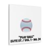 PLAY BALL I BASEBALL DUGOUT DIAMOND PLAYER THEME STYLE CANVAS GALLERY WRAPS (16″ x 16″ / 20" x 20" / 24" x 24" / 36" x 36") | CHARGEIT2THAGAME | ELITE ST. – SEASON 1 COLLECTION | The Perfect Gift for Baseball Fans and Players - Image 16