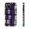 BEN | RETRO PURPLE POP $100 BILL THEME STYLE IPHONE 7, 8, X, 11, 12, 13, 14, 15 CASE | CHARGEIT2THAGAME | ELITE ST. – SEASON 1 COLLECTION | The Perfect Gift for Trendsetters & Money Enthusiasts - Image 54