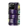 BEN | RETRO PURPLE POP $100 BILL THEME STYLE IPHONE 7, 8, X, 11, 12, 13, 14, 15 CASE | CHARGEIT2THAGAME | ELITE ST. – SEASON 1 COLLECTION | The Perfect Gift for Trendsetters & Money Enthusiasts - Image 67