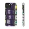 BEN | RETRO PURPLE POP $100 BILL THEME STYLE IPHONE 7, 8, X, 11, 12, 13, 14, 15 CASE | CHARGEIT2THAGAME | ELITE ST. – SEASON 1 COLLECTION | The Perfect Gift for Trendsetters & Money Enthusiasts - Image 78