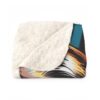 EXOTIC RAINFOREST WILD PACK SHERPA FLEECE BLANKET | JUNGLE WILDLIFE TIGER & FLOWERS THEME | CHARGEIT2THAGAME | ELITE ST. - SEASON 1 COLLECTION | The Perfect Gift for Nature Lovers and Comfort Seekers - Image 2