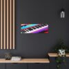 I PLAY I KEYBOARD PLAYER THEME STYLE CANVAS GALLERY WRAPS (36″ x 12″ / 36″ x 24″ / 40″ x 30″ / 48″ x 32″ / 60" x 20") I CHARGEIT2THAGAME I ELITE ST. – SEASON 1 COLLECTION I The Perfect Gift for the Musician, Keyboardist & Keyboard Enthusiast - Image 5