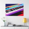 I PLAY I KEYBOARD PLAYER THEME STYLE CANVAS GALLERY WRAPS (36″ x 12″ / 36″ x 24″ / 40″ x 30″ / 48″ x 32″ / 60" x 20") I CHARGEIT2THAGAME I ELITE ST. – SEASON 1 COLLECTION I The Perfect Gift for the Musician, Keyboardist & Keyboard Enthusiast - Image 11