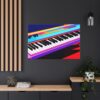 I PLAY I KEYBOARD PLAYER THEME STYLE CANVAS GALLERY WRAPS (36″ x 12″ / 36″ x 24″ / 40″ x 30″ / 48″ x 32″ / 60" x 20") I CHARGEIT2THAGAME I ELITE ST. – SEASON 1 COLLECTION I The Perfect Gift for the Musician, Keyboardist & Keyboard Enthusiast - Image 12