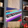 I PLAY I KEYBOARD PLAYER THEME STYLE CANVAS GALLERY WRAPS (36″ x 12″ / 36″ x 24″ / 40″ x 30″ / 48″ x 32″ / 60" x 20") I CHARGEIT2THAGAME I ELITE ST. – SEASON 1 COLLECTION I The Perfect Gift for the Musician, Keyboardist & Keyboard Enthusiast - Image 14