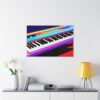 I PLAY I KEYBOARD PLAYER THEME STYLE CANVAS GALLERY WRAPS (36″ x 12″ / 36″ x 24″ / 40″ x 30″ / 48″ x 32″ / 60" x 20") I CHARGEIT2THAGAME I ELITE ST. – SEASON 1 COLLECTION I The Perfect Gift for the Musician, Keyboardist & Keyboard Enthusiast - Image 18