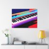 I PLAY I KEYBOARD PLAYER THEME STYLE CANVAS GALLERY WRAPS (36″ x 12″ / 36″ x 24″ / 40″ x 30″ / 48″ x 32″ / 60" x 20") I CHARGEIT2THAGAME I ELITE ST. – SEASON 1 COLLECTION I The Perfect Gift for the Musician, Keyboardist & Keyboard Enthusiast - Image 25