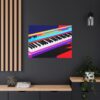 I PLAY I KEYBOARD PLAYER THEME STYLE CANVAS GALLERY WRAPS (36″ x 12″ / 36″ x 24″ / 40″ x 30″ / 48″ x 32″ / 60" x 20") I CHARGEIT2THAGAME I ELITE ST. – SEASON 1 COLLECTION I The Perfect Gift for the Musician, Keyboardist & Keyboard Enthusiast - Image 26