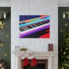 I PLAY I KEYBOARD PLAYER THEME STYLE CANVAS GALLERY WRAPS (36″ x 12″ / 36″ x 24″ / 40″ x 30″ / 48″ x 32″ / 60" x 20") I CHARGEIT2THAGAME I ELITE ST. – SEASON 1 COLLECTION I The Perfect Gift for the Musician, Keyboardist & Keyboard Enthusiast - Image 27