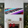 I PLAY I KEYBOARD PLAYER THEME STYLE CANVAS GALLERY WRAPS (36″ x 12″ / 36″ x 24″ / 40″ x 30″ / 48″ x 32″ / 60" x 20") I CHARGEIT2THAGAME I ELITE ST. – SEASON 1 COLLECTION I The Perfect Gift for the Musician, Keyboardist & Keyboard Enthusiast - Image 34