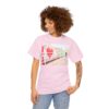 HEART BEHIND BARS T-SHIRT | GRAFFITI CITY WALL ART DESIGN T-SHIRT | CHARGEIT2THAGAME | ELITE ST. - SEASON 1 COLLECTION | The Perfect Blend of Urban Art and Streetwear Fashion - Image 11