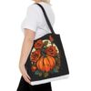 CUSTOM-PRINTED TOTE BAG (AOP) | SPUN POLYESTER WITH DURABLE COTTON HANDLES | CHARGEIT2THAGAME | ELITE ST. - SEASON 1 COLLECTION | The Perfect Accessory for Everyday Style - Image 8