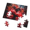 "KO" CLASSIC RENAISSANCE RED BOXING GLOVES JIGSAW PUZZLE | MIDNIGHT BLUE & BLACK BACKDROP | CHARGEIT2THAGAME | ELITE ST. - SEASON 1 COLLECTION | The Perfect Challenge for Puzzle Enthusiasts - Image 11