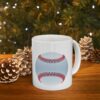 PLAY BALL I BASEBALL DUGOUT DIAMOND PLAYER THEME STYLE MUG - 11oz (WHITE CERAMIC FINISH) | CHARGEIT2THAGAME | ELITE ST. – SEASON 1 COLLECTION | The Perfect Gift for Baseball Fans and Players - Image 10