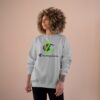 CHARGEIT2THAGAME x CHAMPION COLLAB | ICONIC CHAMPION LOGO DESIGN ECO CREWNECK SWEATSHIRT | ELITE ST. - SEASON 1 COLLECTION | The Perfect Blend of American Heritage and Streetwear Style - Image 8