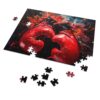 "KO" CLASSIC RENAISSANCE RED BOXING GLOVES JIGSAW PUZZLE | MIDNIGHT BLUE & BLACK BACKDROP | CHARGEIT2THAGAME | ELITE ST. - SEASON 1 COLLECTION | The Perfect Challenge for Puzzle Enthusiasts - Image 5