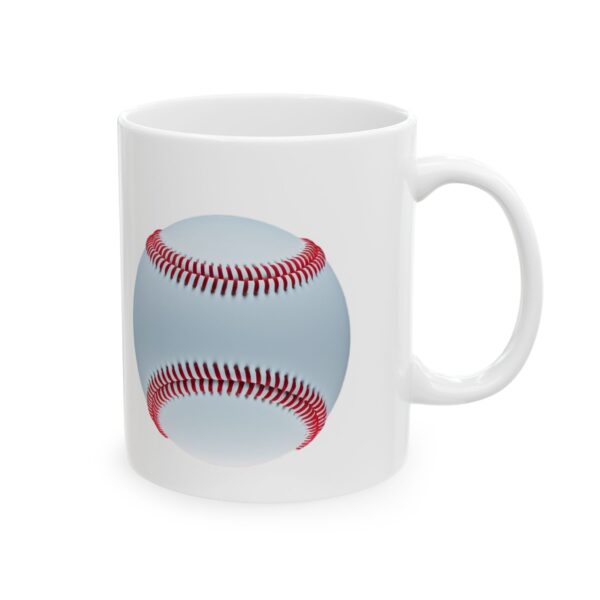 PLAY BALL I BASEBALL DUGOUT DIAMOND PLAYER THEME STYLE MUG - 11oz (WHITE CERAMIC FINISH) | CHARGEIT2THAGAME | ELITE ST. – SEASON 1 COLLECTION | The Perfect Gift for Baseball Fans and Players