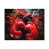 "KO" CLASSIC RENAISSANCE RED BOXING GLOVES JIGSAW PUZZLE | MIDNIGHT BLUE & BLACK BACKDROP | CHARGEIT2THAGAME | ELITE ST. - SEASON 1 COLLECTION | The Perfect Challenge for Puzzle Enthusiasts - Image 13