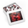 "KO" CLASSIC RENAISSANCE RED BOXING GLOVES JIGSAW PUZZLE | MIDNIGHT BLUE & BLACK BACKDROP | CHARGEIT2THAGAME | ELITE ST. - SEASON 1 COLLECTION | The Perfect Challenge for Puzzle Enthusiasts - Image 9