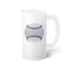 PLAY BALL I BASEBALL PLAYER THEME STYLE MUG - 16oz (FROSTED GLASS FINISH) | CHARGEIT2THAGAME | ELITE ST. – SEASON 1 COLLECTION | The Perfect Gift for Baseball Fans and Players - Image 4