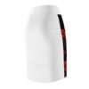 WOMEN'S BLACK PENCIL SKIRT WITH DARK RED ROSES | CHARGEIT2THAGAME | ELITE ST. - SEASON 1 COLLECTION | The Perfect Statement Piece for Any Occasion - Image 4