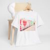 HEART BEHIND BARS T-SHIRT | GRAFFITI CITY WALL ART DESIGN T-SHIRT | CHARGEIT2THAGAME | ELITE ST. - SEASON 1 COLLECTION | The Perfect Blend of Urban Art and Streetwear Fashion - Image 35